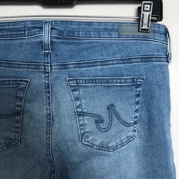 AG the stilt toll up jeans womens medium wash - Picture 4 of 5